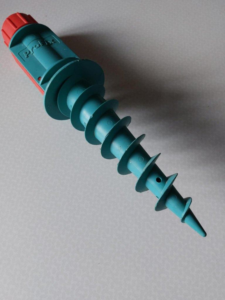 Parasolstandaard voor in de Grond Parasolvoet Gro, Caravanes & Camping, Enlèvement, Comme neuf