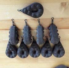 Per 20 x grippa lood in pvc kleur, bruin, zwart, groen......, Watersport en Boten, Ophalen, Nieuw, Dobber of Lood