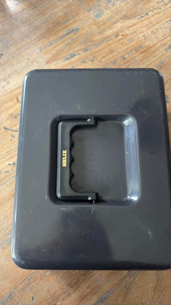 Geldkistje Helix, Verzamelen, Spaarpotten, Ophalen of Verzenden, Gebruikt