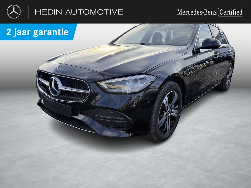 Mercedes-Benz C-Klasse 300 e Break Luxury Line | Smartphone, Auto's, Mercedes-Benz, Automaat, 4 cilinders, 313 pk, Zwart