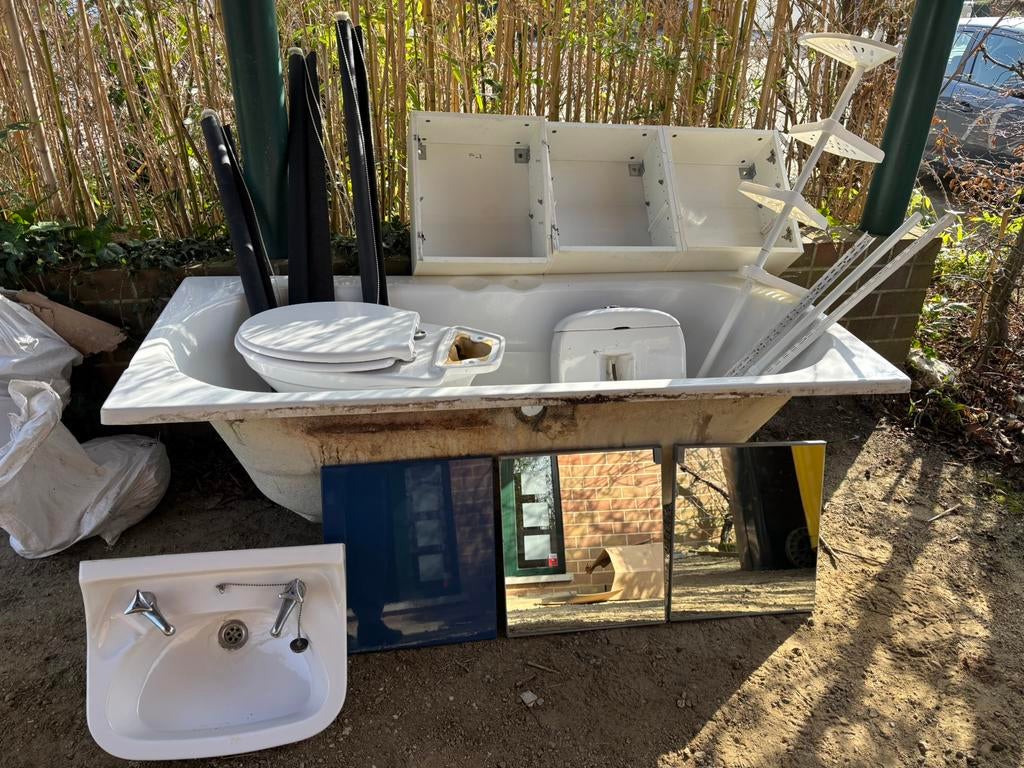 Alle gratis, Ophalen, Gebruikt, Bad