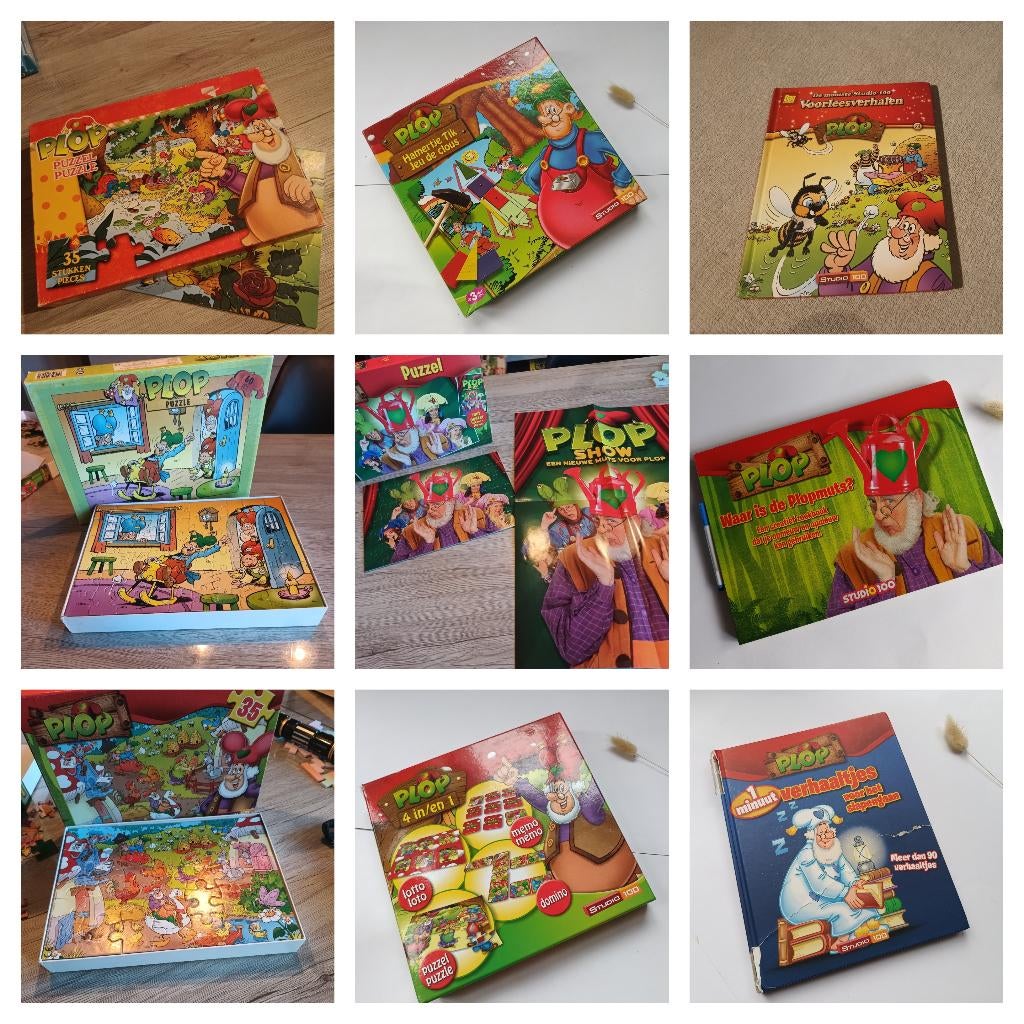 Plop Pakket, Enfants & Bébés, Jouets | Puzzles pour enfants, Utilisé, 6 mois à 2 ans, 10 à 50 pièces, Enlèvement ou Envoi