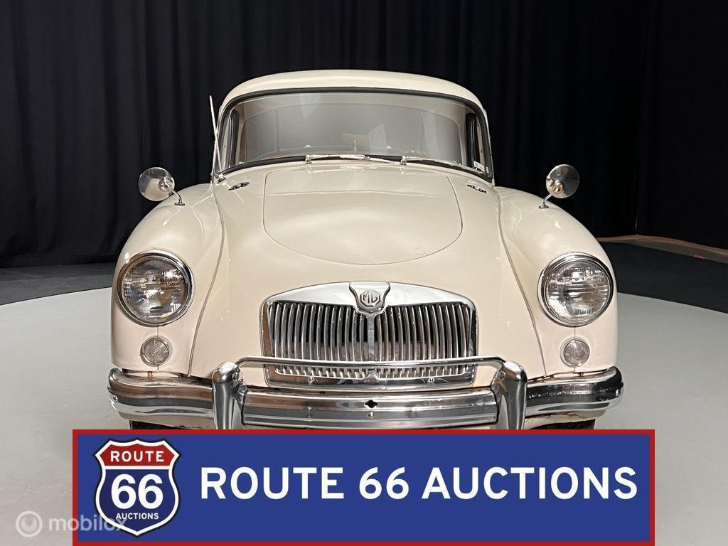 MG MGA Coupe 1500 | 1959 | Route 66 Auctions, Autos, Achat, Entreprise, Boîte manuelle, Autre carrosserie