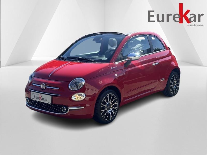 Fiat 500 C CABRIOLET, Auto's, Fiat, Euro 6, Cabriolet, Handgeschakeld, Grijs