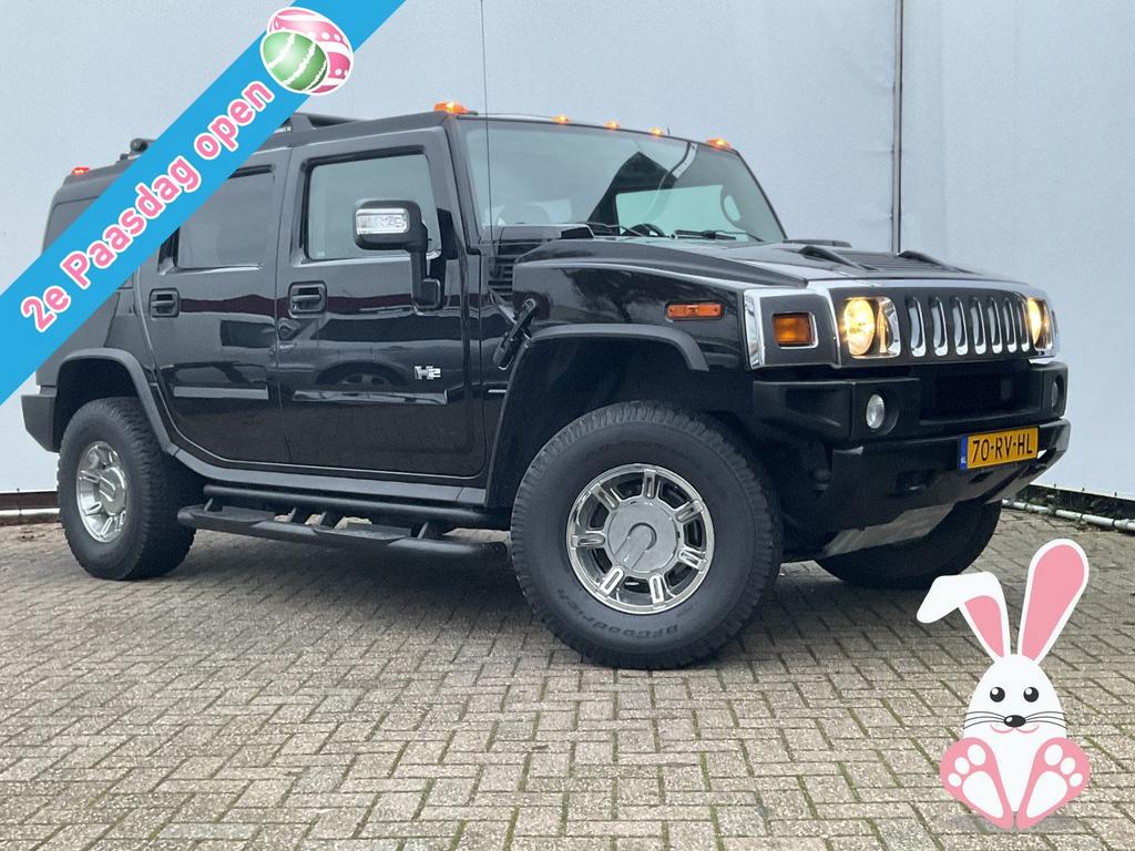 Hummer H2 6.0 V8 Perfect mooi origineel Voll.Onderhoud Young, Autos, Achat, Entreprise, Automatique, Cruise Control