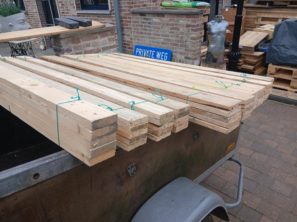 Houten planken, Tuin en Terras, Ophalen, Planken