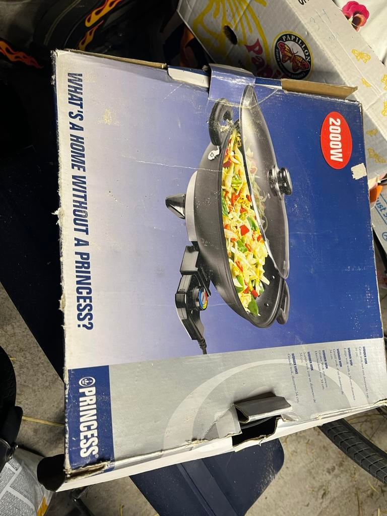 Elektronische wokpan, Ophalen