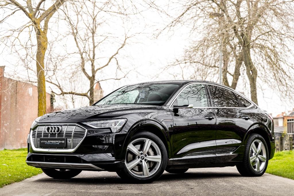 Audi e-tron 55 Sportback 95 kWh Quattro * Camera * SoH 93,3%, Autos, Audi, Cuir, Achat, Euro 6, Entreprise