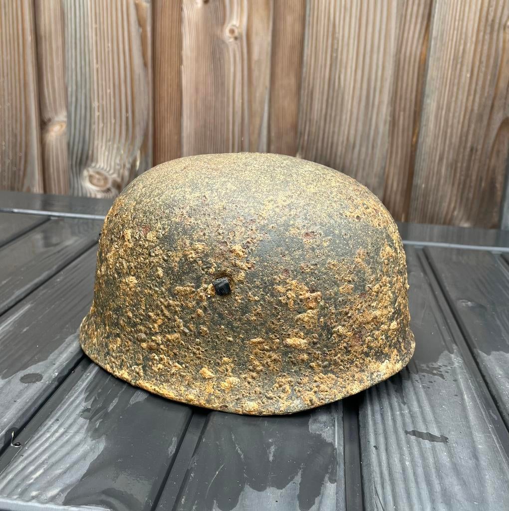 Duitse M38 Fallschirmjäger helm ET66, Verzamelen, Ophalen of Verzenden