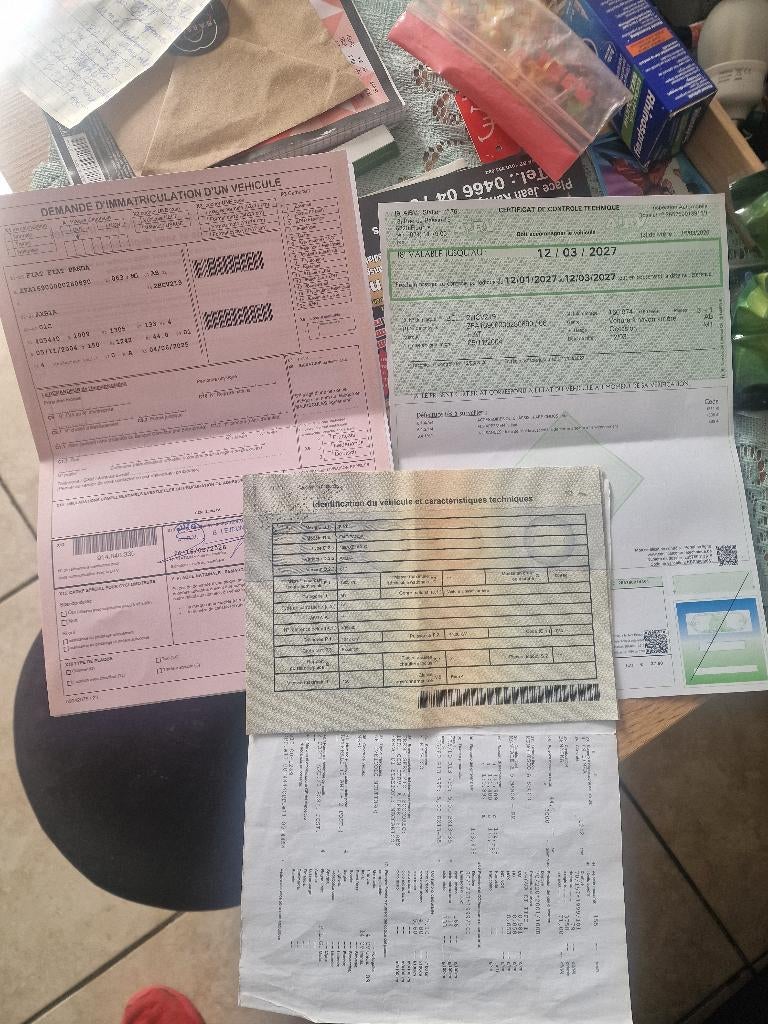 Fiat panda 1.2cc euro4 160000km prêté à immatriculé, Achat, 140 g/km, Panda, 5 portes