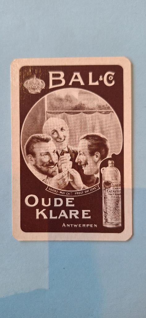 Carte à jouer Antwerp_Bal & C_Oude Klare_Roze_216, Collections, Cartes à jouer, Jokers & Jeux des sept familles, Utilisé, Carte(s) à jouer