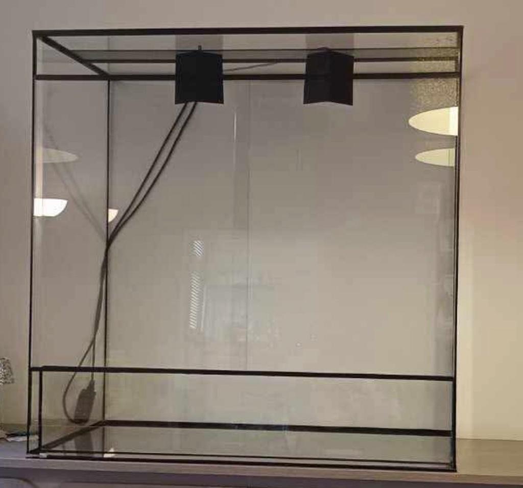 Terrarium slang AFM: 100X100X50, Ophalen, Gebruikt