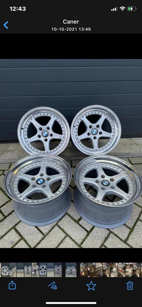 Jantes Mito BMW 5x120 Performanca 17 pouces, Enlèvement, BMW