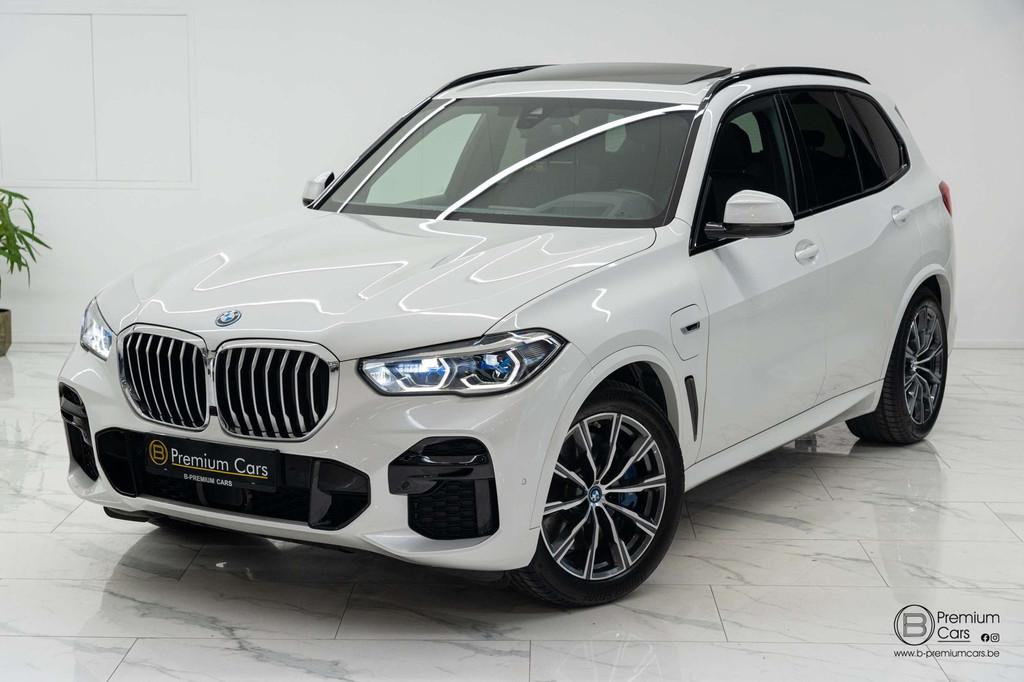 BMW X5 xDrive45e M pro! Laser, massage, acc, hud,Keyless!, Auto's, BMW, Gebruikt, Wit, Bedrijf, 5 zetels