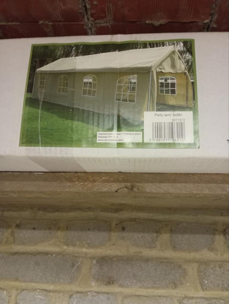 Tonnelle 8x4, Enlèvement, Comme neuf