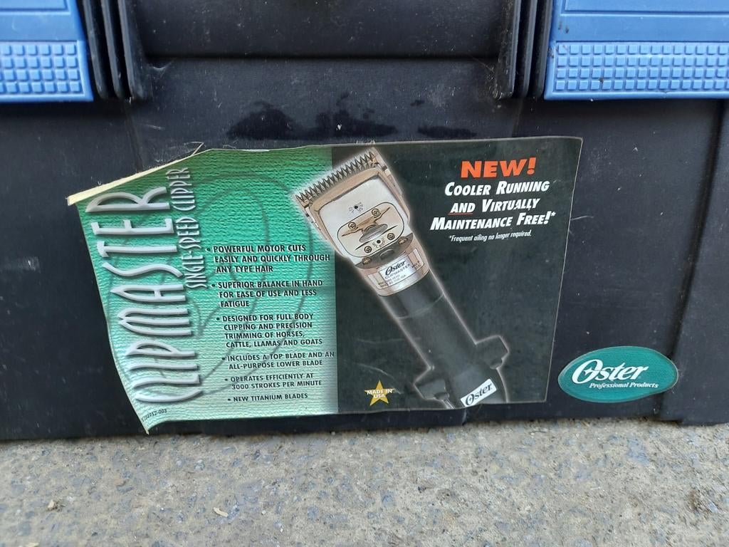 Tondeuse gros animaux, Animaux & Accessoires, Enlèvement ou Envoi, Utilisé