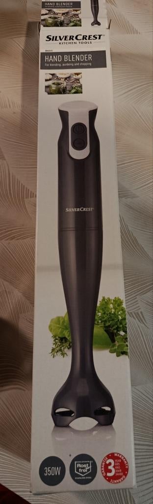 Mixeur plongeant SilverCrest 350W – Neuf jamais utilisé – Bo, Elektronische apparatuur, Ophalen of Verzenden, 2 snelheden