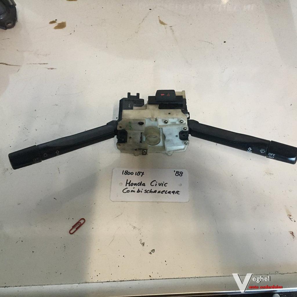Honda Civic 1988 Stuurkolom Combischakelaar, -, Utilisé, -, -