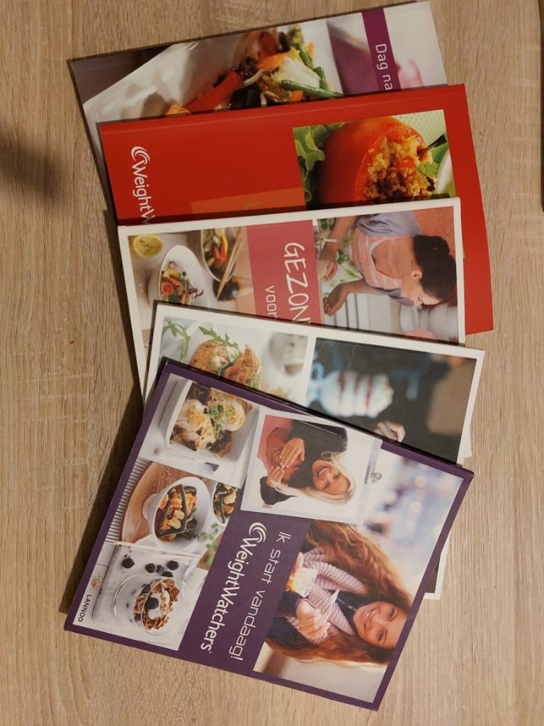 5 Weight Watchers boeken, Boeken, Ophalen, Weight Watchers, Zo goed als nieuw, Europa