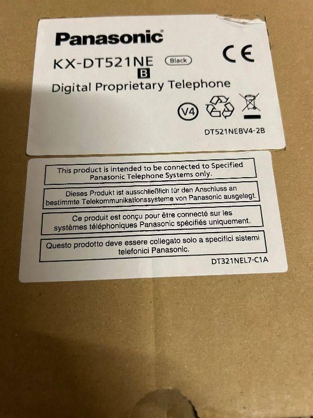 ➡️ NIEUW Panasonic KX-DT521 Digital Black KXDT521 DT521, Enlèvement ou Envoi, Reconditionné