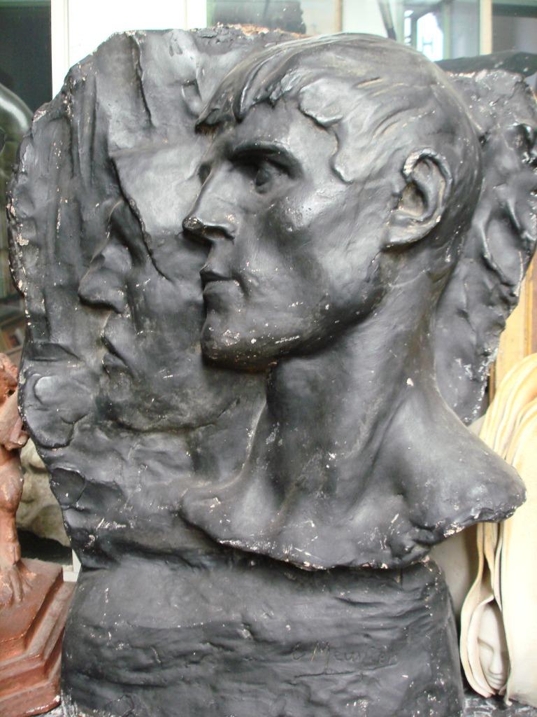 Constantin MEUNIER plâtre modèle original L' Industrie 1896, Antiquités & Art, Enlèvement