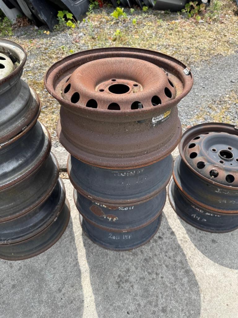 4 jantes en tôle Renault Twingo, Autos : Pièces & Accessoires, Enlèvement, Utilisé, Renault