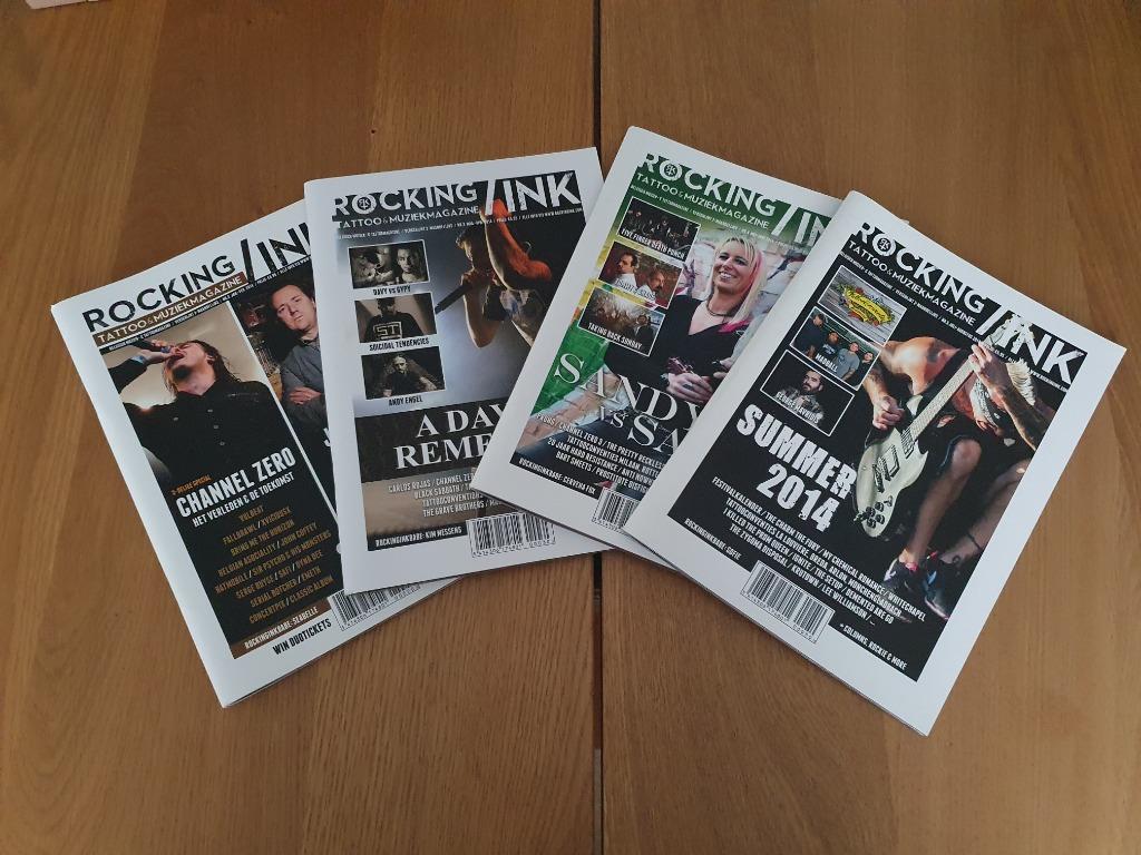 Rocking / Ink tijdschriften magazines, Collections, Enlèvement ou Envoi, 1980 à nos jours, Journal ou Magazine