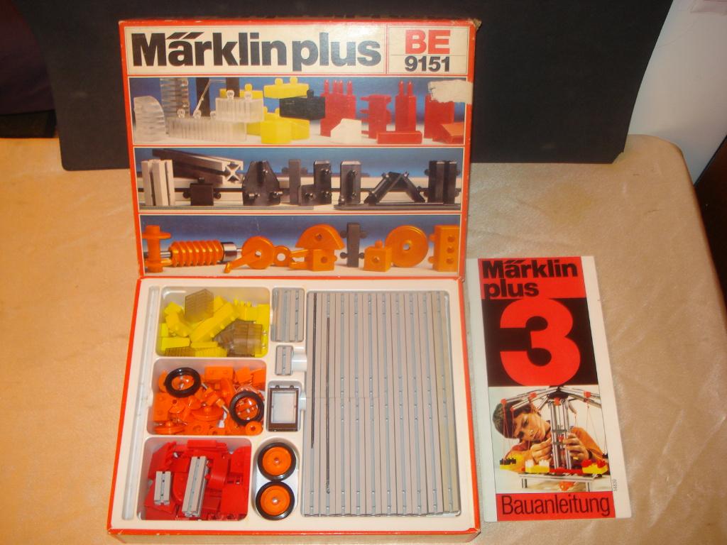 MARKLIN PLUS Ancien Jeu de Construction avec Notice Année 70, Hobby en Vrije tijd, Modeltreinen | H0, Gebruikt, Overige typen