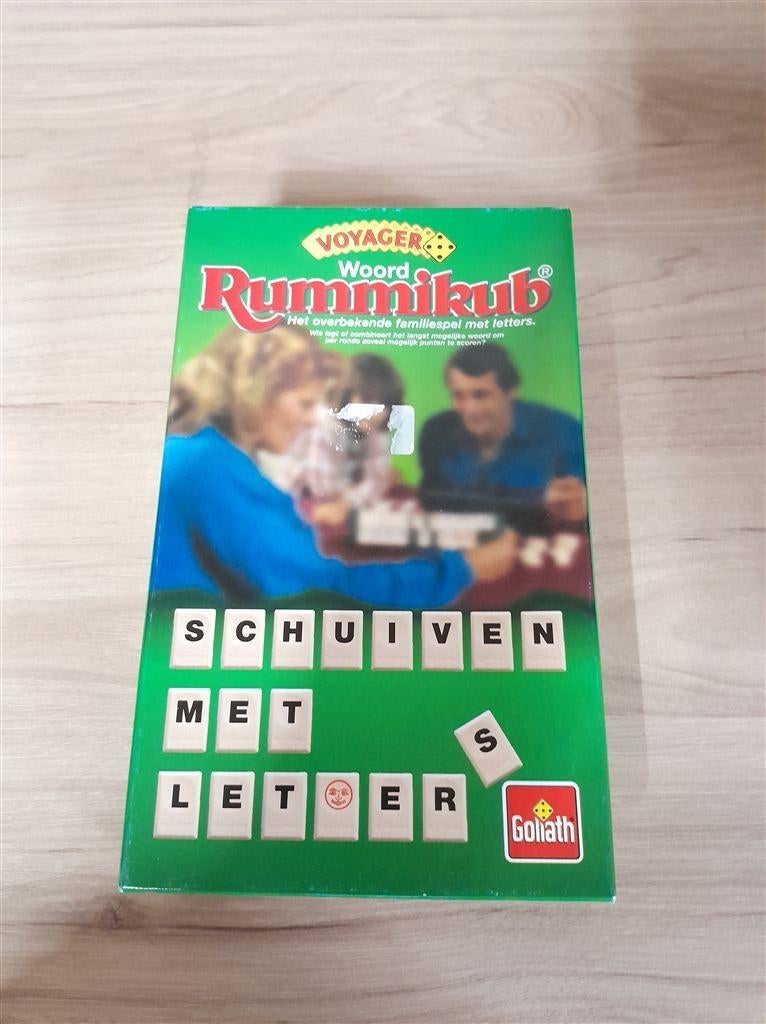 Woord rummikub Voyager - s3844, Hobby en Vrije tijd, Verzenden, Zo goed als nieuw