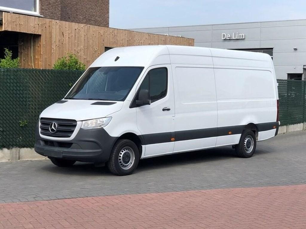 Mercedes-Benz Sprinter 317 CDI KA - EXTRA LANG / HOOG - CAM, Auto's, Mercedes-Benz, USB, Monovolume, Wit, Bedrijf