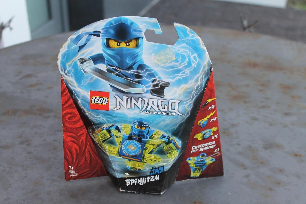 Lego 70660  NINJAGO Spinjitzu Jay, Kinderen en Baby's, Speelgoed | Duplo en Lego, Zo goed als nieuw, Lego, Complete set, Ophalen of Verzenden