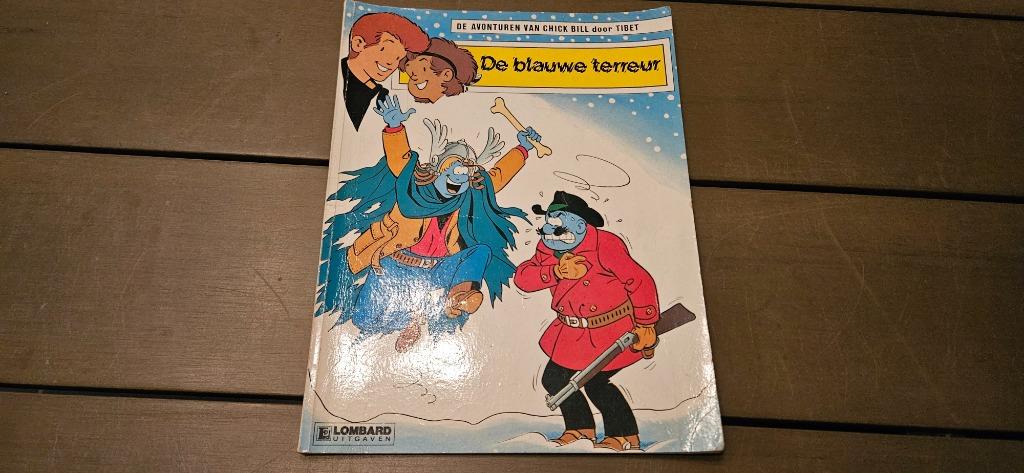 De avonturen van chick bill de blauwe terreur, Boeken, Stripverhalen, Eén stripboek, Ophalen, Gelezen, Tibet