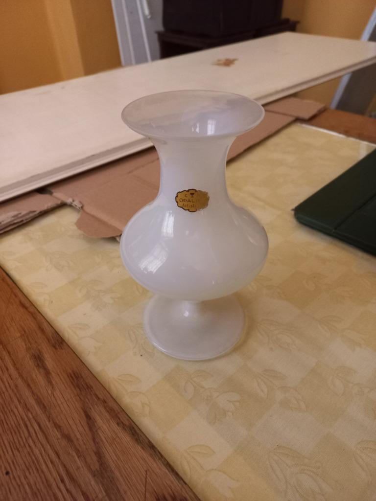 opaline vaas, Ophalen