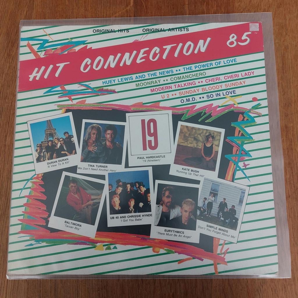 VINYL  - HIT CONNECTION  - JAAR 1985 - LP, Ophalen of Verzenden, Zo goed als nieuw, Dance