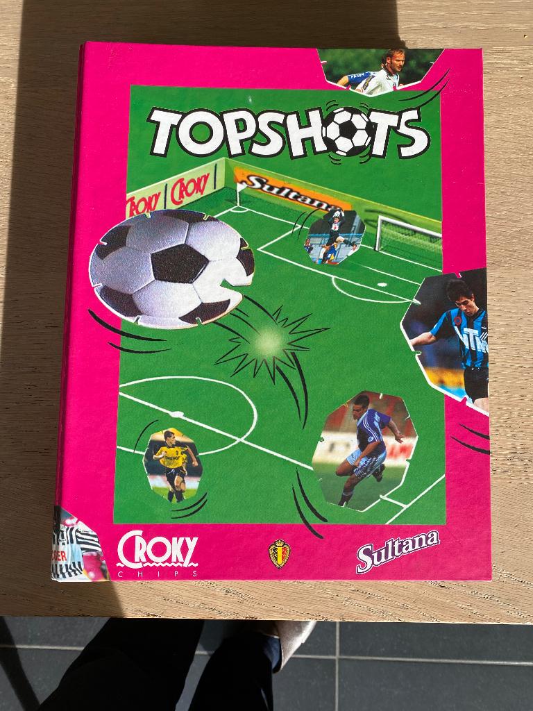 Flippo album Topshots Belgsche eerste nationale, Ophalen of Verzenden, Verzameling, Met verzamelmap(pen)