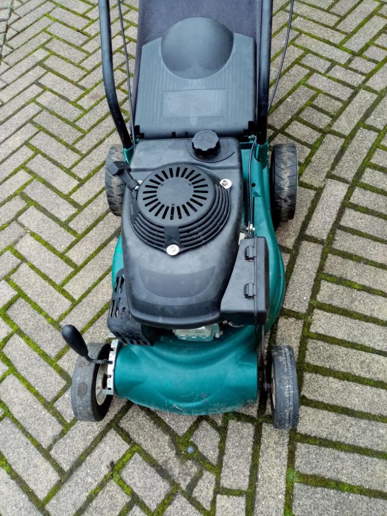 3x duwmaaier, Tuin en Terras, Grasmaaiers, Ophalen, Gebruikt, Opvangbak