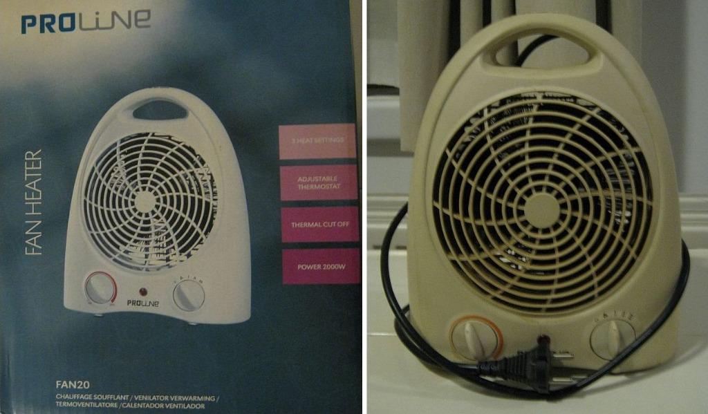 chauffage d'appoint Proline, Doe-het-zelf en Bouw, Ophalen of Verzenden, Gebruikt