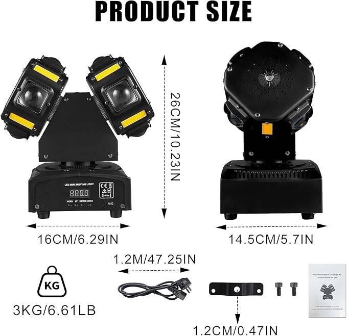 podiumlamp | 120W | discolicht | GRATIS LEVERING, Verzenden, -, Nieuw, Kleur