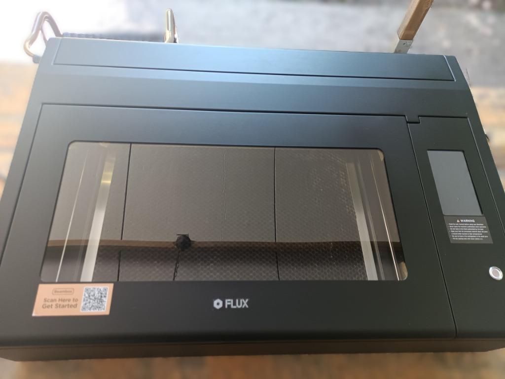 Flux Beambox Pro, Ophalen, Zo goed als nieuw