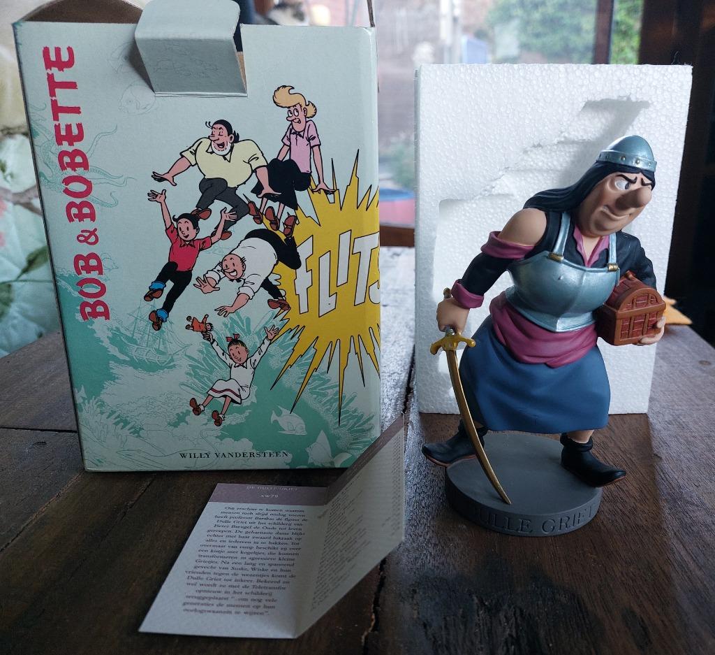 Suske en Wiske - Beeldje De dulle Griet, Enlèvement ou Envoi, Bob et Bobette, Neuf, Statue ou Figurine