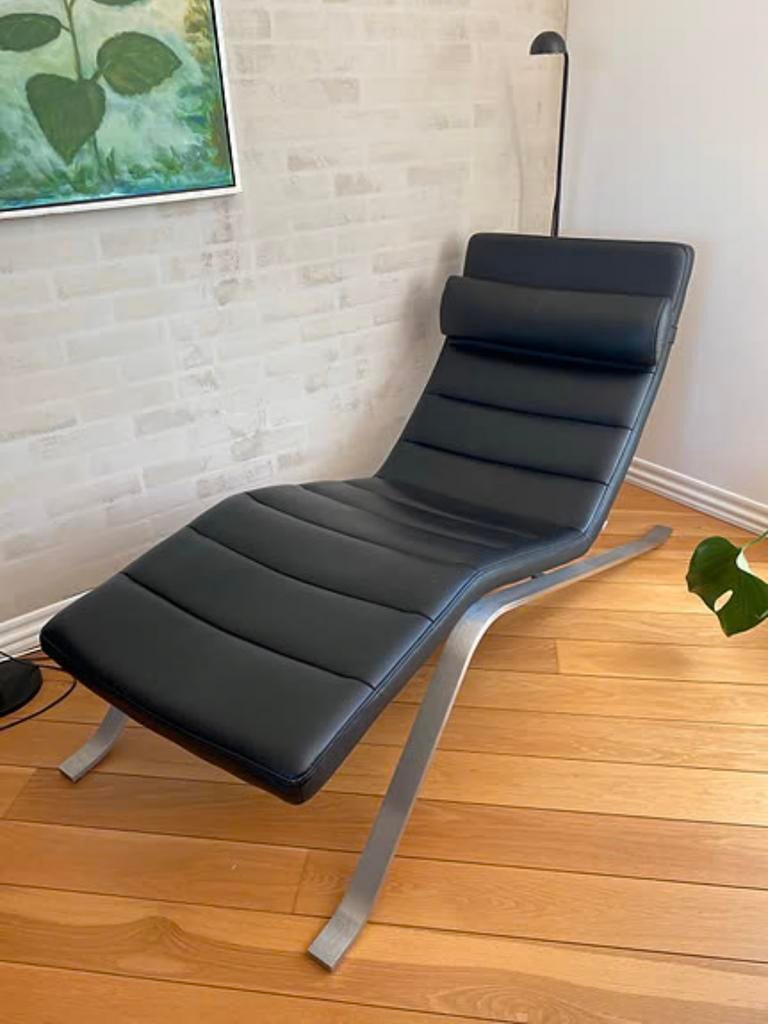 Lounge Chair Pavia BoConcept en Cuir, Ophalen of Verzenden, Zo goed als nieuw, Leer