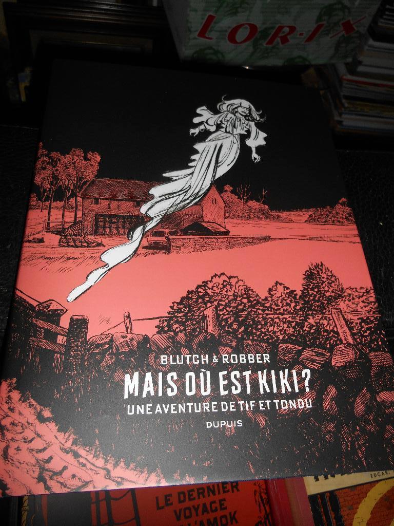 Tif et Tondu T de tête de "Mais où est Kiki"avec ex libris, Enlèvement ou Envoi