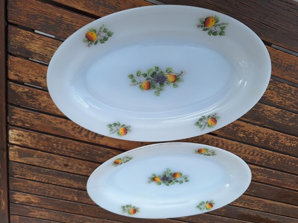 Lot de 2 plats arcopal, Enlèvement ou Envoi