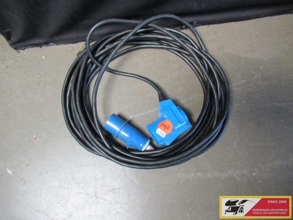 10 mtr. snoer met stekkers nr. 1498, Enlèvement ou Envoi, Utilisé