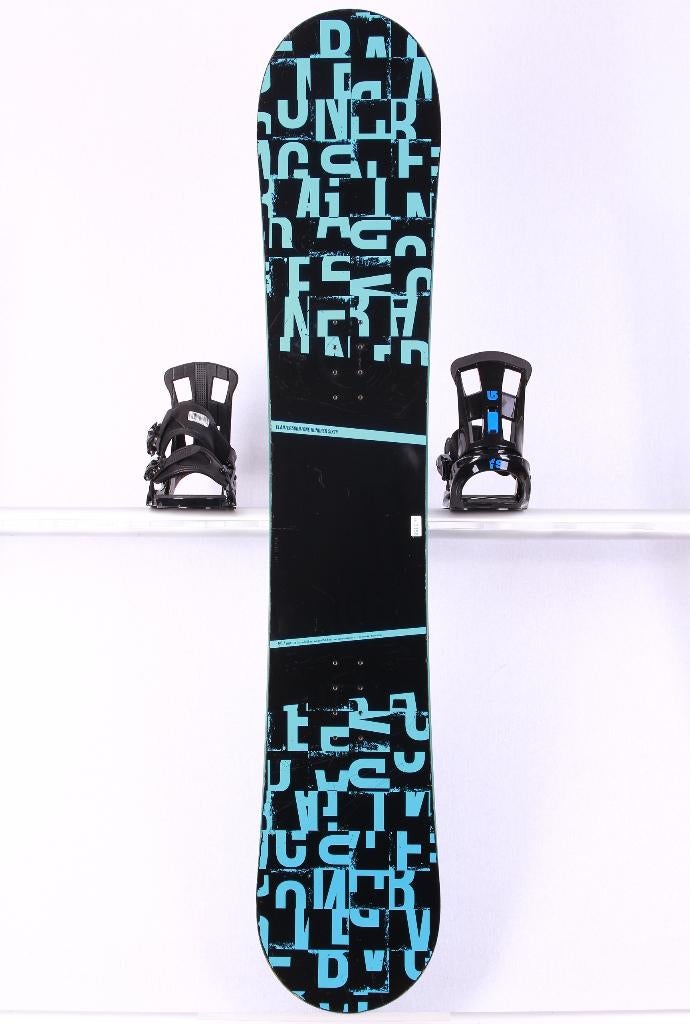 160 snowboard ELAN ERAGON, black/blue, CAMBER, Ophalen of Verzenden, Gebruikt, Bindingen