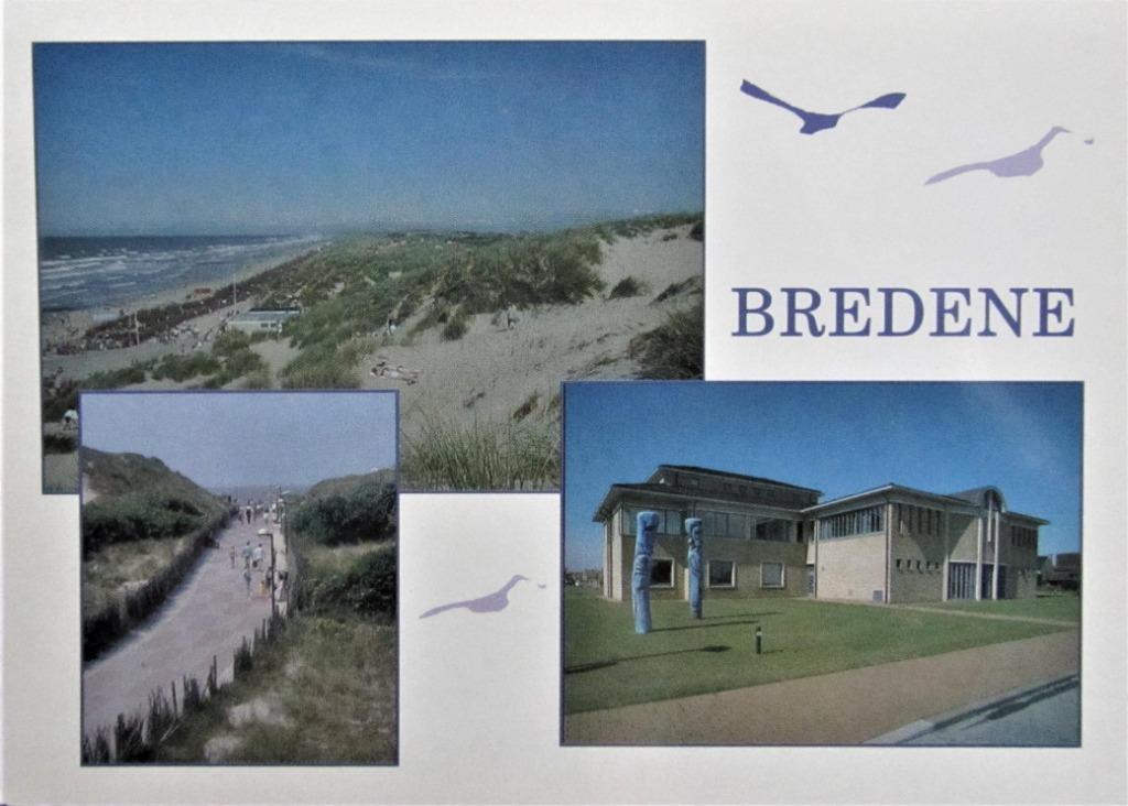 POSTKAART BELGIË- BREDENE, Verzamelen, Ophalen of Verzenden, Ongelopen, West-Vlaanderen