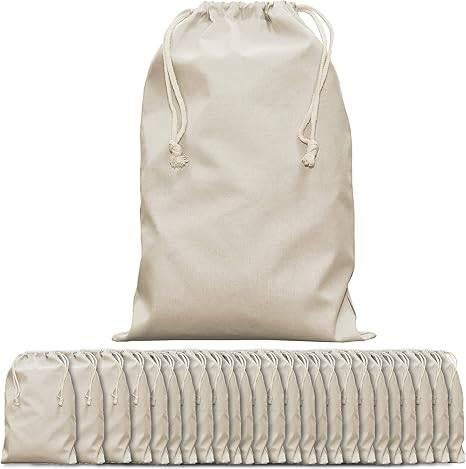 Sacs à peinture en tissu | 25 pièces | LIVRAISON GRATUITE, Hobby & Loisirs créatifs, Tissus & Chiffons, Neuf, Coton, Beige, Envoi