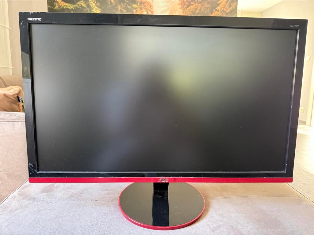 AOC 27inch monitor, Computers en Software, Monitoren, Ophalen, Ingebouwde speakers, Zo goed als nieuw, HDMI