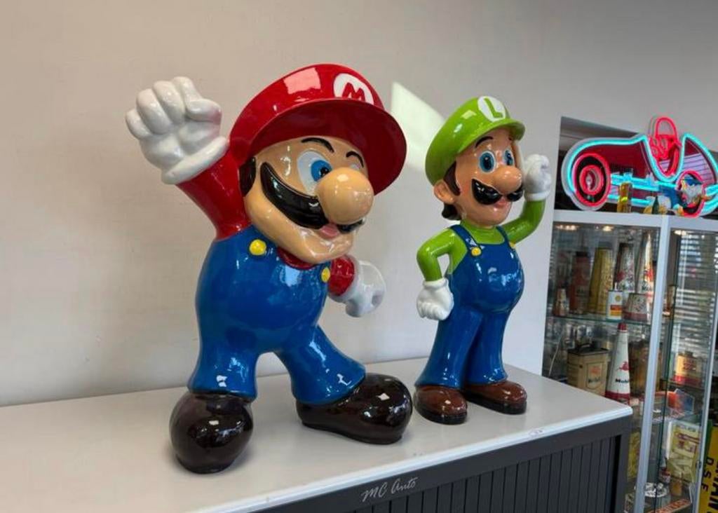 Mario Bross beeld, Ophalen, Zo goed als nieuw, Fantasy