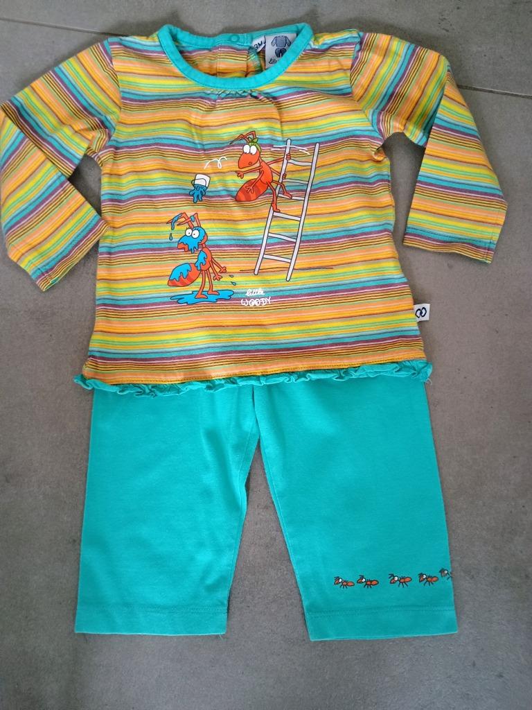 pyjama Woody 3 maand, Kinderen en Baby's, Babykleding | Maat 62, Ophalen, Nacht- of Onderkleding, Gebruikt, Meisje